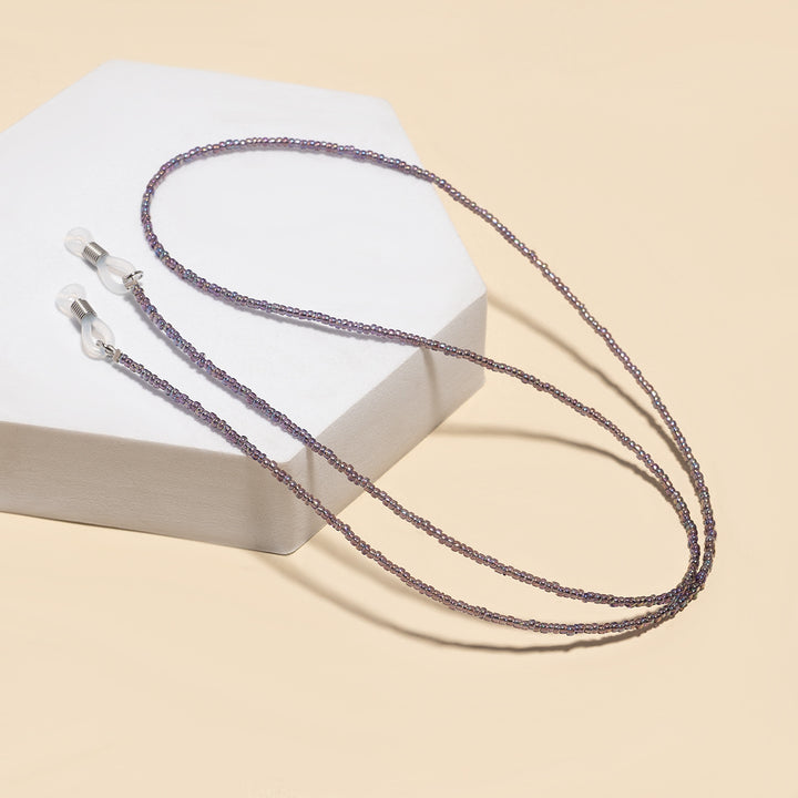 Artistic Beaded Eyewear Chain Bowlift