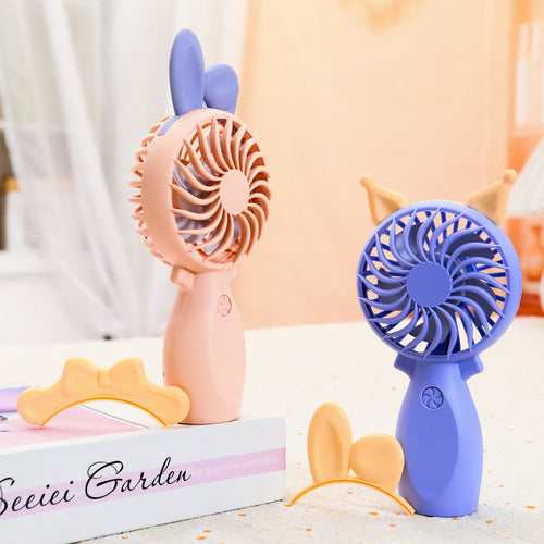 Ladies Portable Hand Fan with Creative Design and Elegant Accessories Bowlift