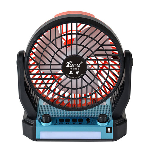 Portable Cooling Fan with Bluetooth Speaker Bowlift