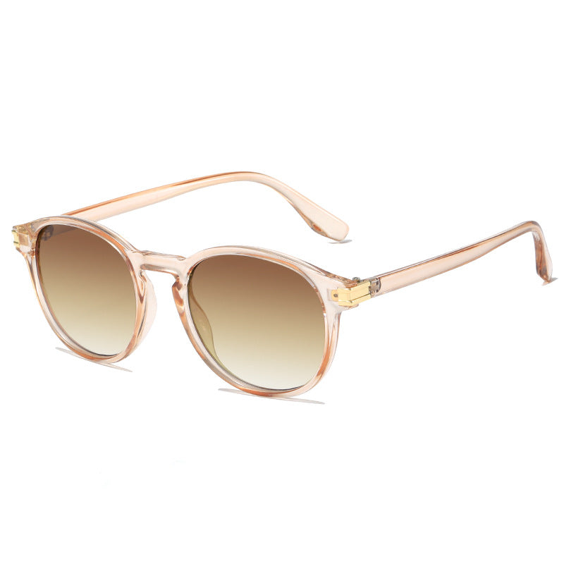 Women elegant sunglasses with transparent frame and stylish accents Bowlift