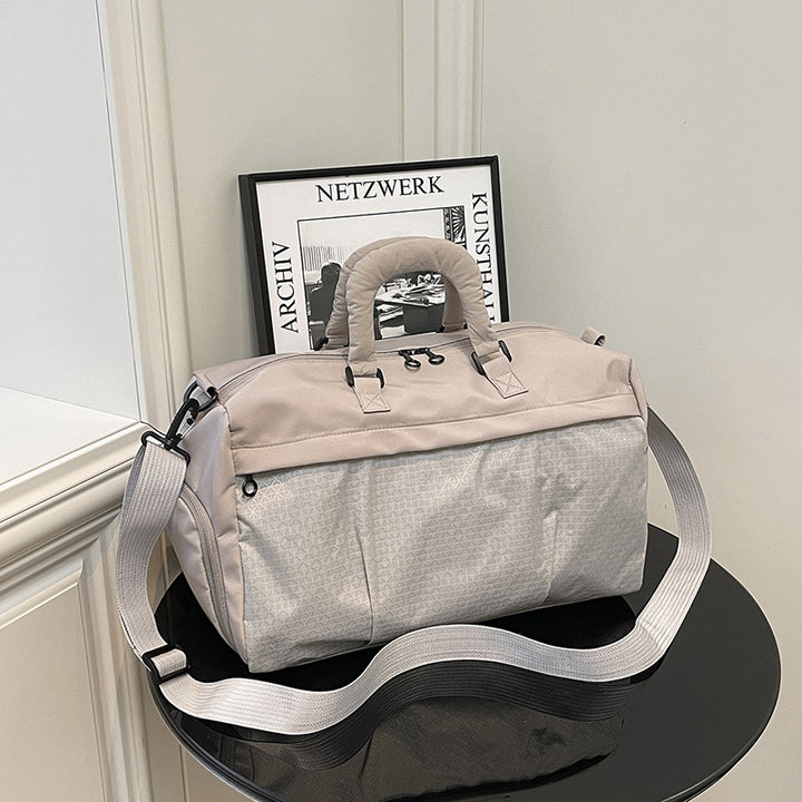 Sporty Shoulder Bag With Adjustable Shoulder Strap Bowlift