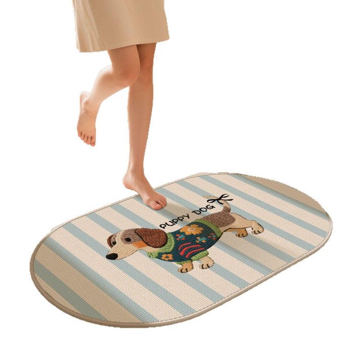 Cute Animal-Themed Bath Mat Bowlift