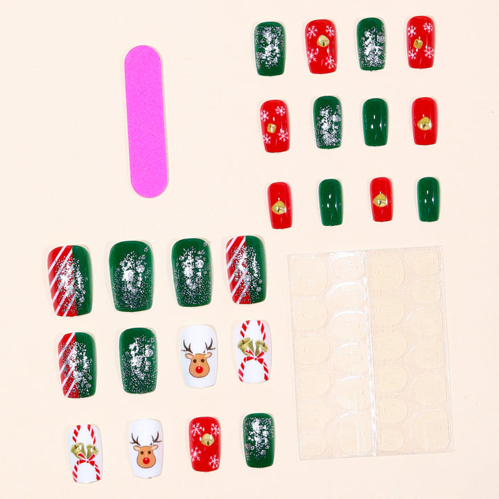 Festive Holiday Nail Art Set Bowlift