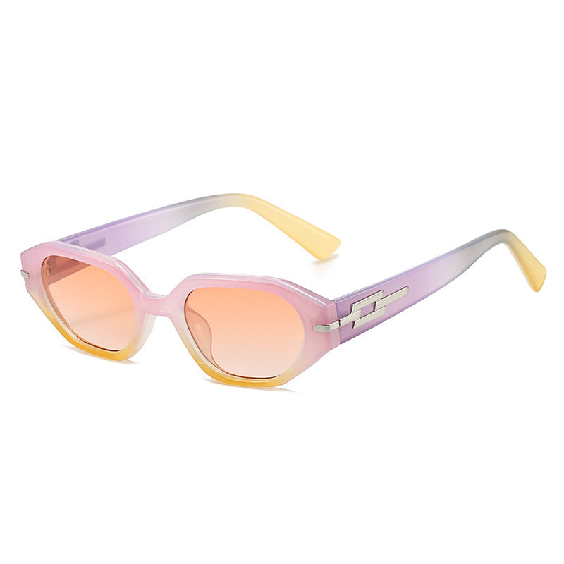 Elegant Retro Inspired Faceted Sunglasses Bowlift