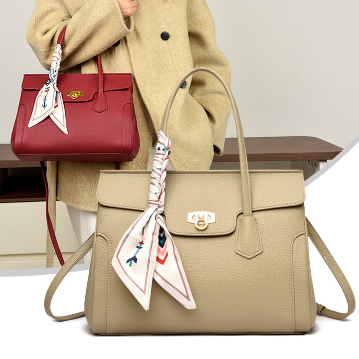 Structured Textured Handbag Bowlift