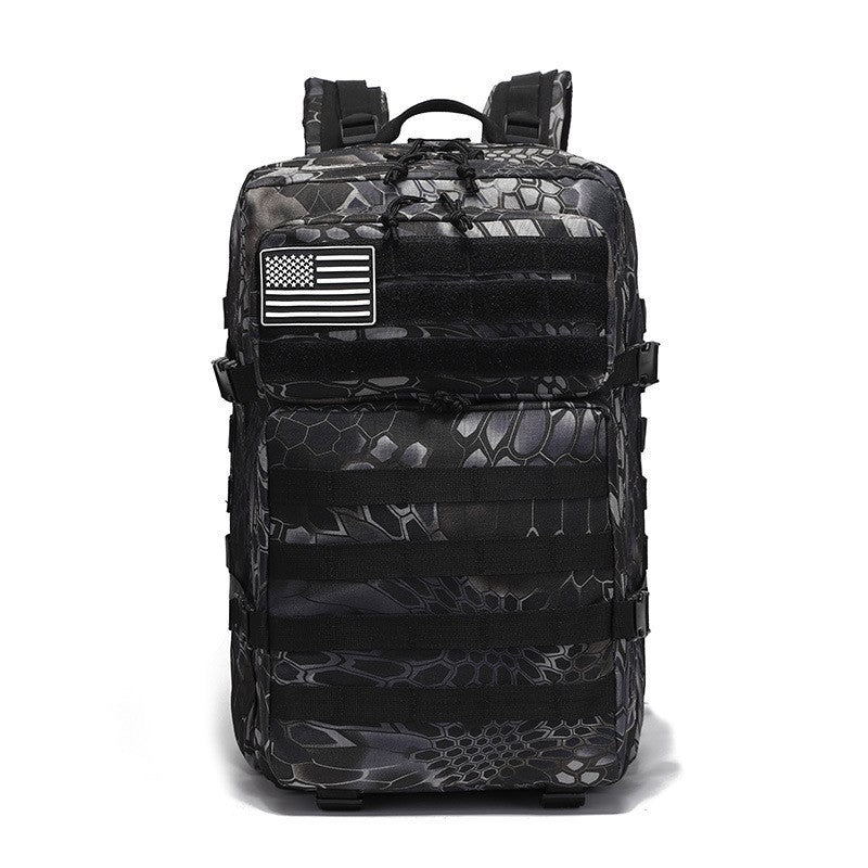 Multi-Compartment Tactical Backpack Bowlift