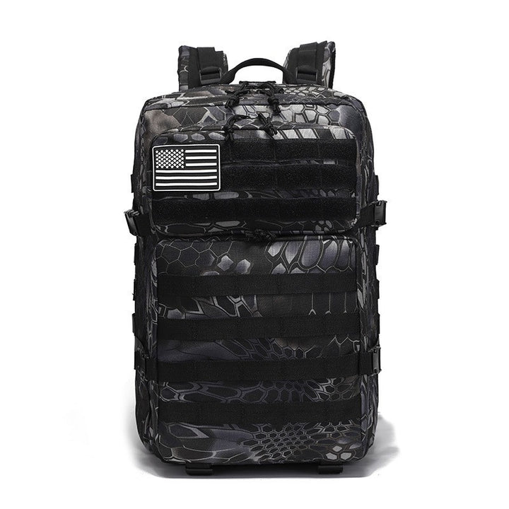 Multi-Compartment Tactical Backpack Bowlift