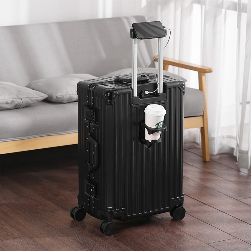 Unisex Sleek and Durable TSA-Friendly Hard Shell Carry-On Suitcase Bowlift