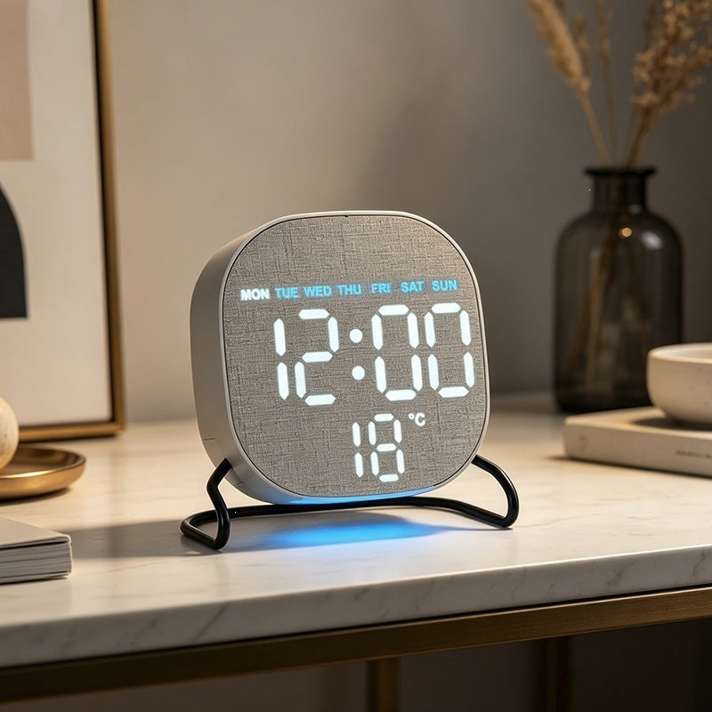 Digital Alarm Clock Bowlift