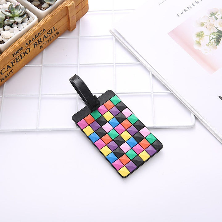 Unisex Luggage Tag in Creative Retro Pattern Bowlift