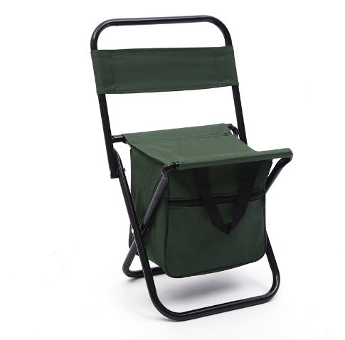 Unisex Folding Chair with Insulated Cooler Bag Bowlift