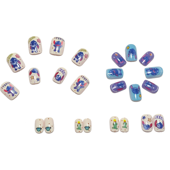 Creative artificial nails with playful animal design Bowlift