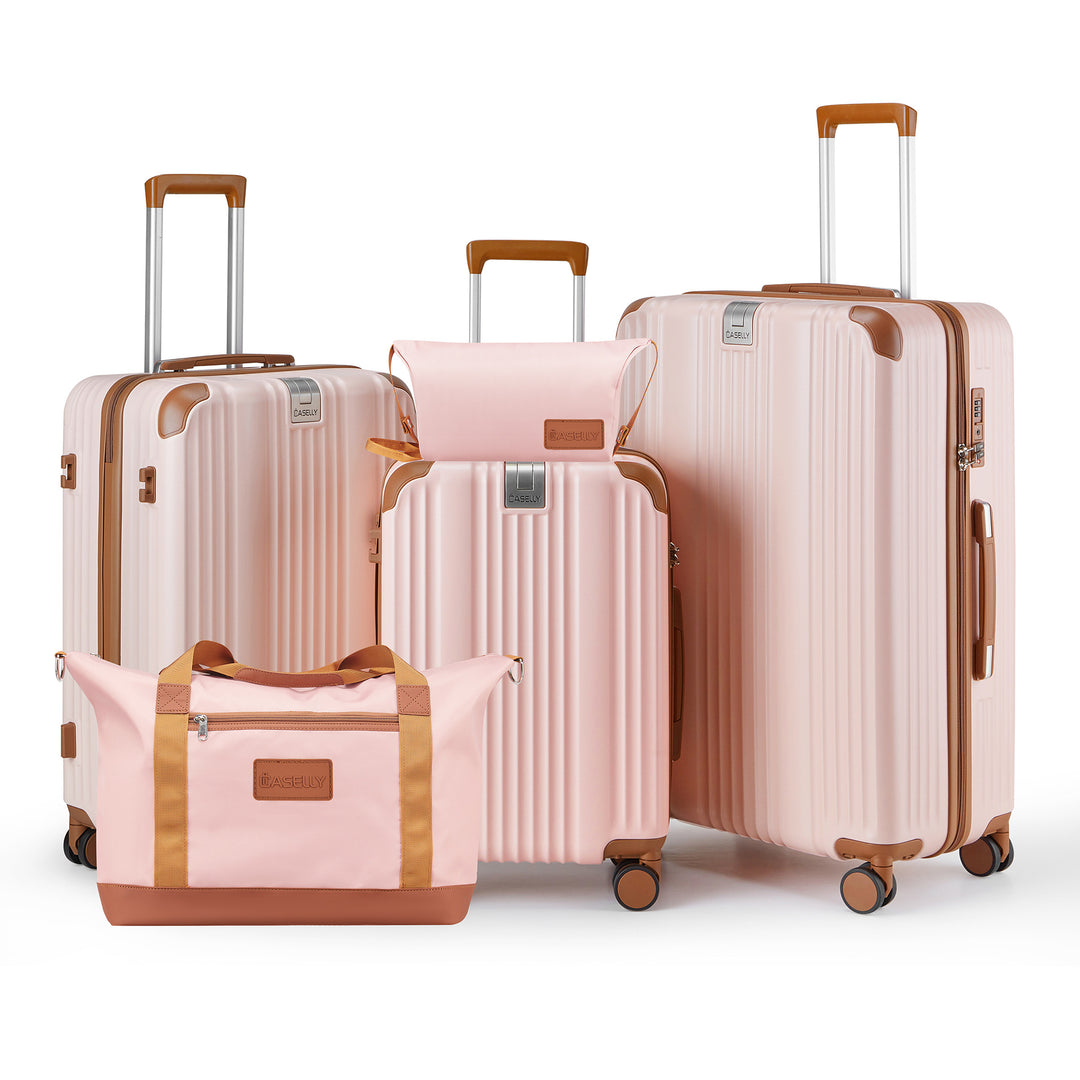 Unisex Premium Multi-Piece Luggage Set Bowlift