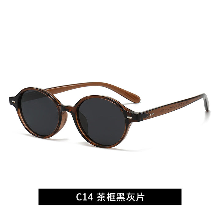 Ladies fashionable sunglasses in classic round design Bowlift