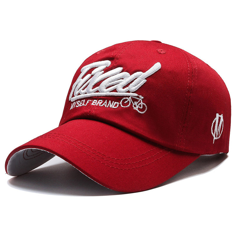 Men's Casual Textured Baseball Cap Bowlift