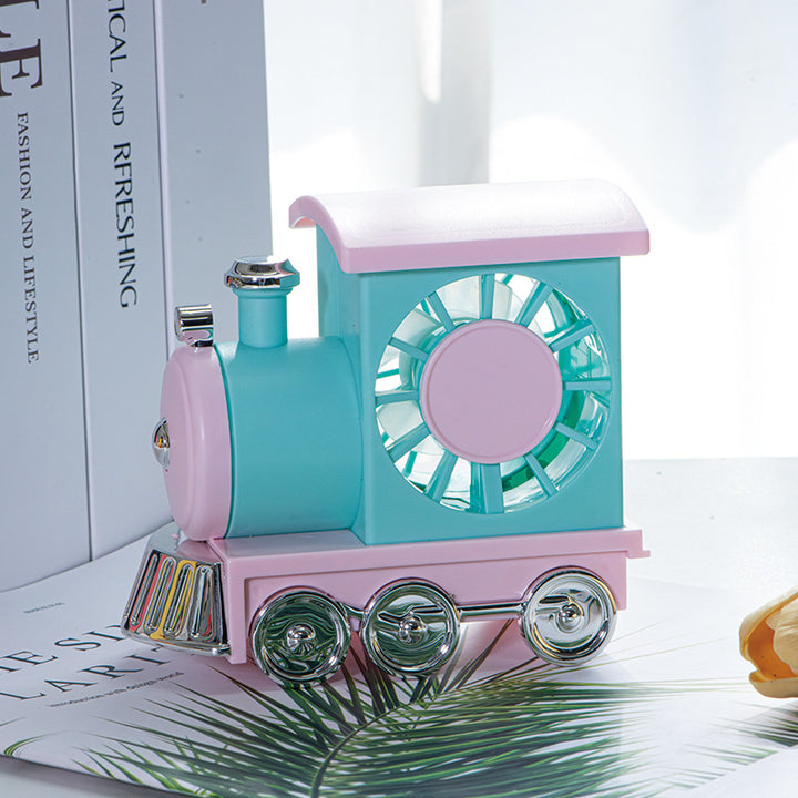 Unisex Mini Steam Locomotive Fan Bowlift