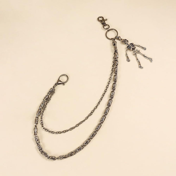 Chic Layered Star Chain Belt Bowlift