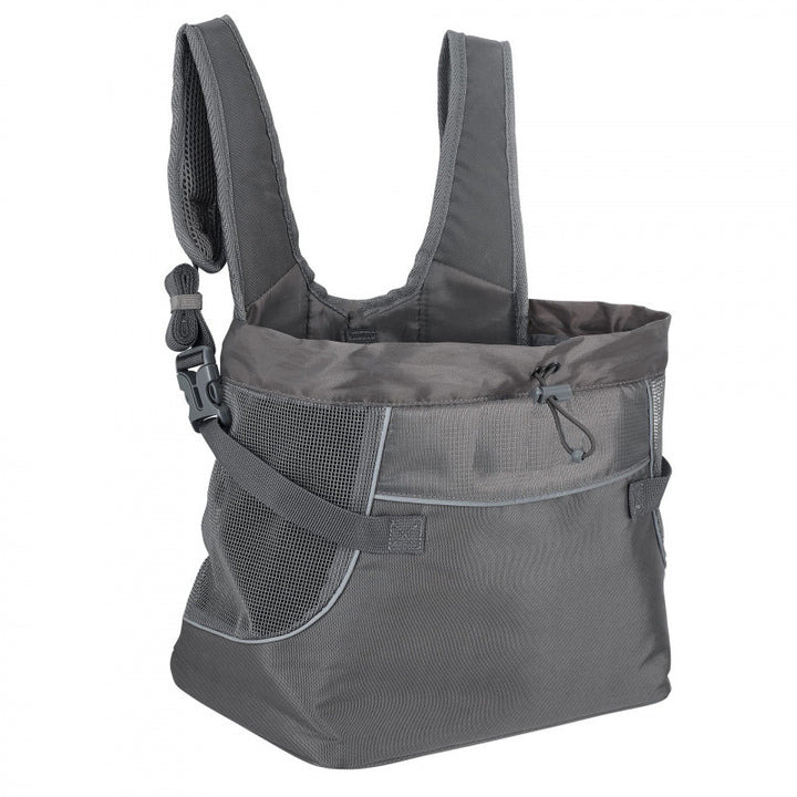structured pet booster carrier tote with padded shoulder straps Bowlift