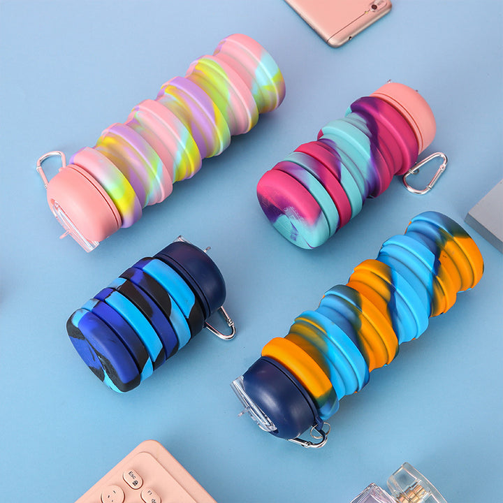 Women collapsible silicone water bottle Bowlift