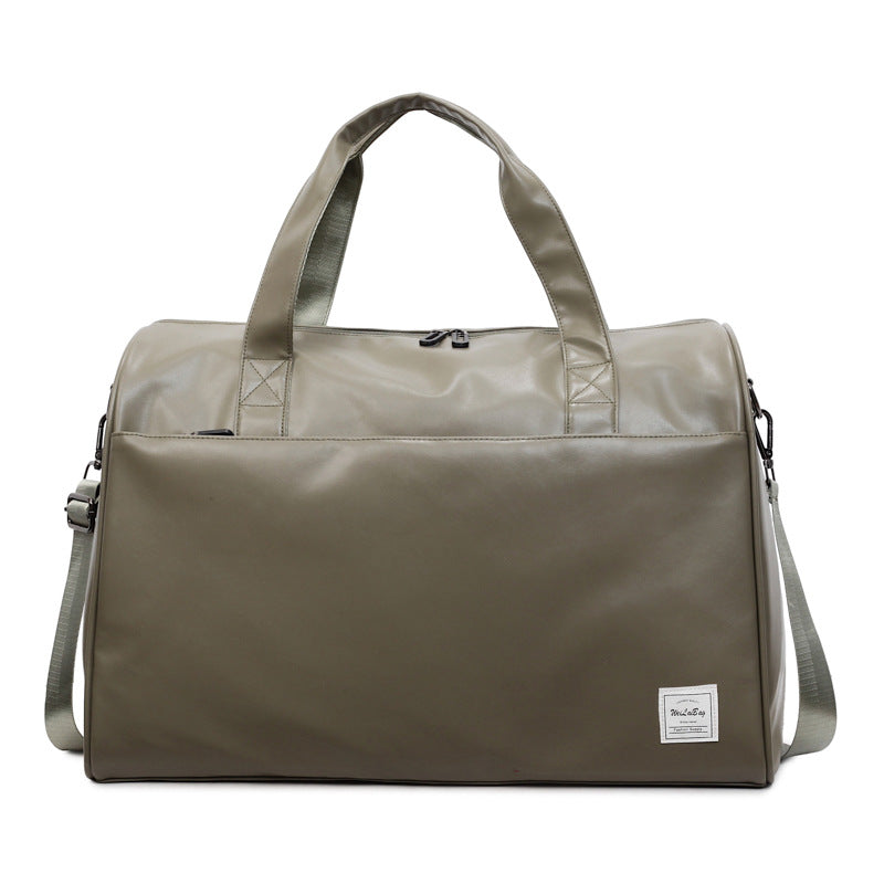 Premium Leather Travel Duffle