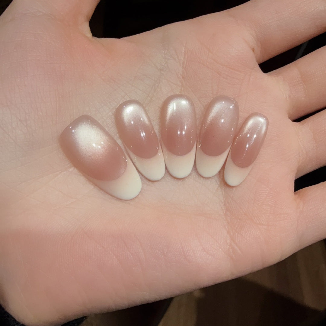 Premium Ombre Press-On Nail Extensions Bowlift