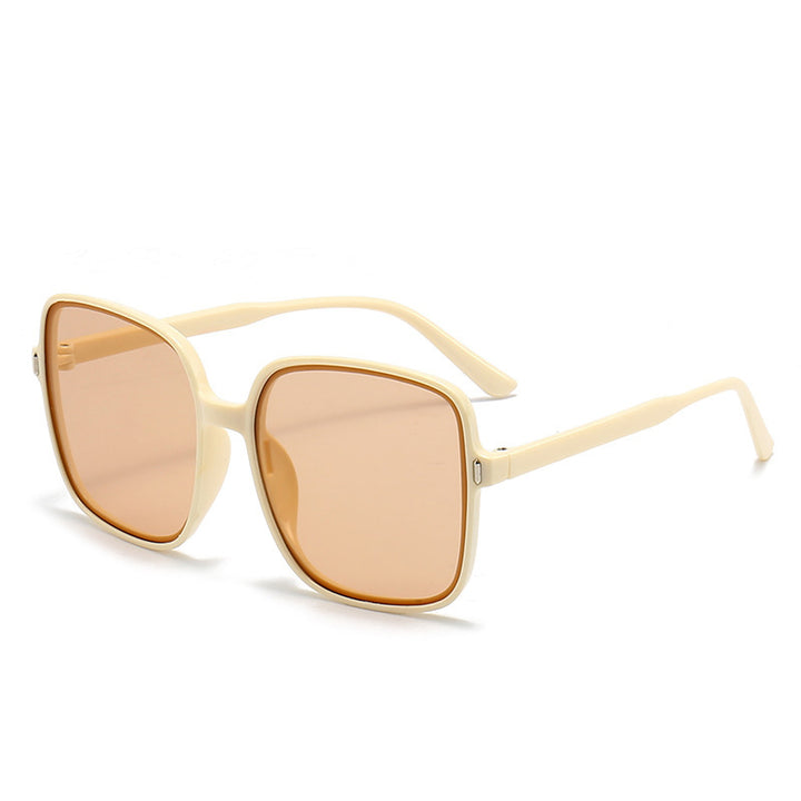 Oversized Transparent Gradient Sunglasses