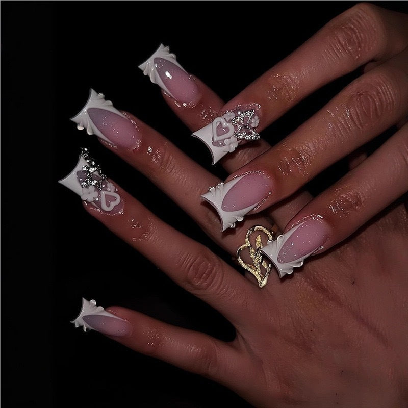 Extravagant 3D Nail Art Extensions Bowlift
