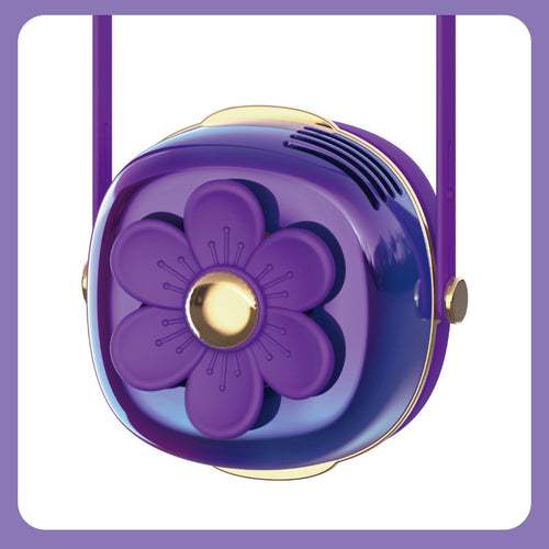 Women's Portable Handheld Fan in Floral Design Bowlift