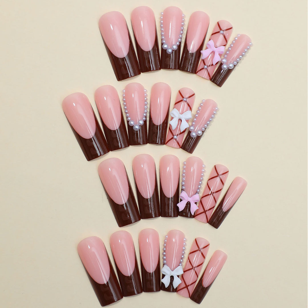 Decorative Press-On Nails Bowlift
