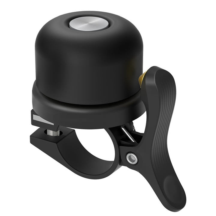 compact precision handlebar bell with quick-release clamp mount Bowlift