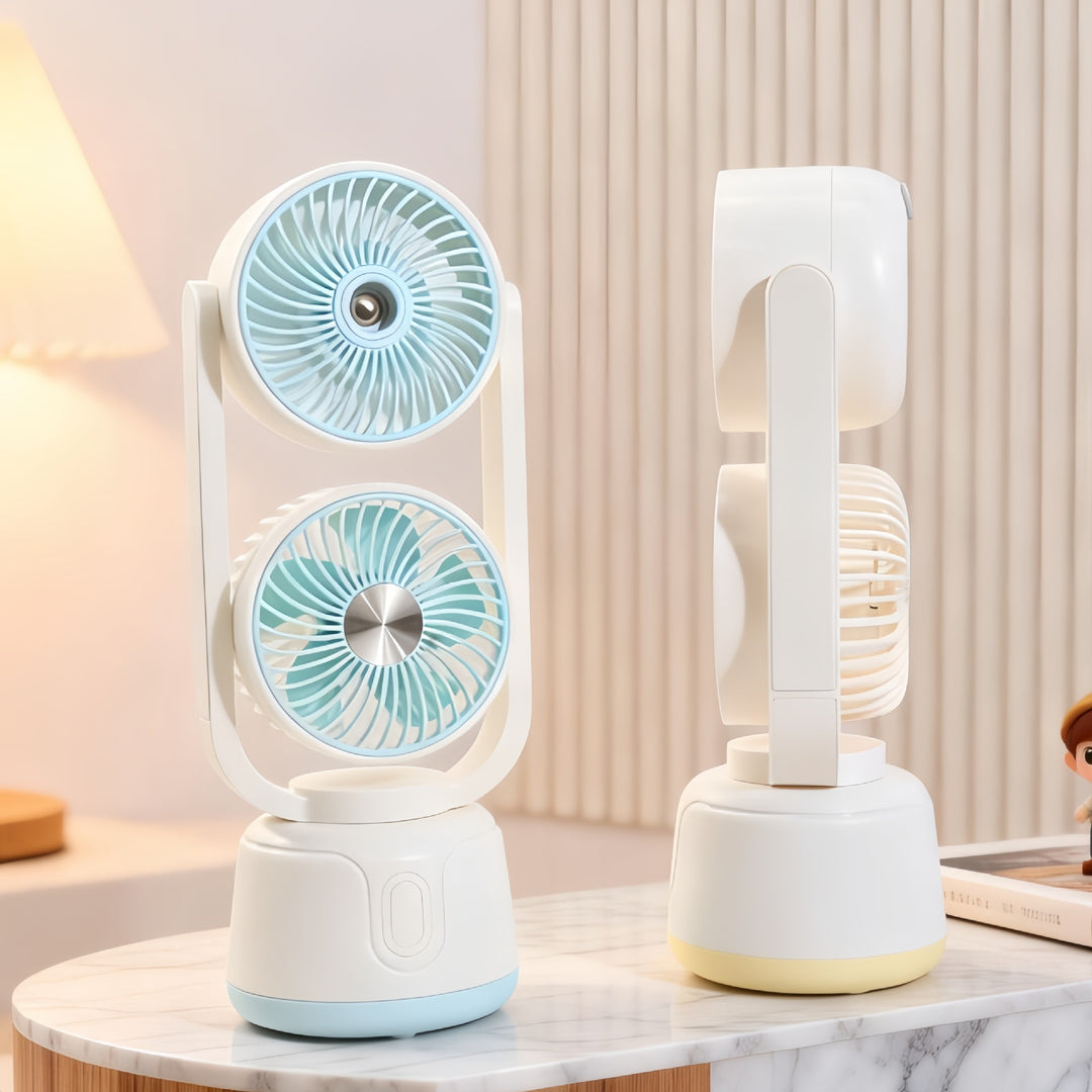 Ladies multifunctional table fan with spray function Bowlift