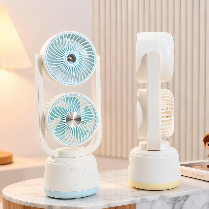 Ladies multifunctional table fan with spray function Bowlift