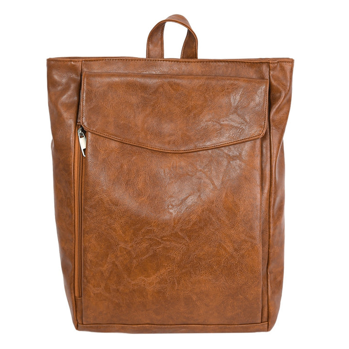 Premium Leather Laptop Rucksack Bowlift