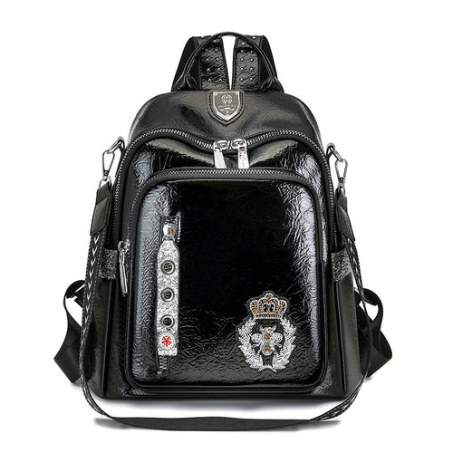 Stylish Quilted Multi-Pocket Backpack