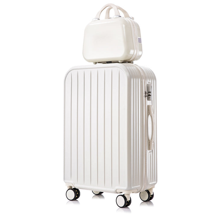 Unisex Stylish Dual-Layer Hard-Shell Luggage Set Bowlift