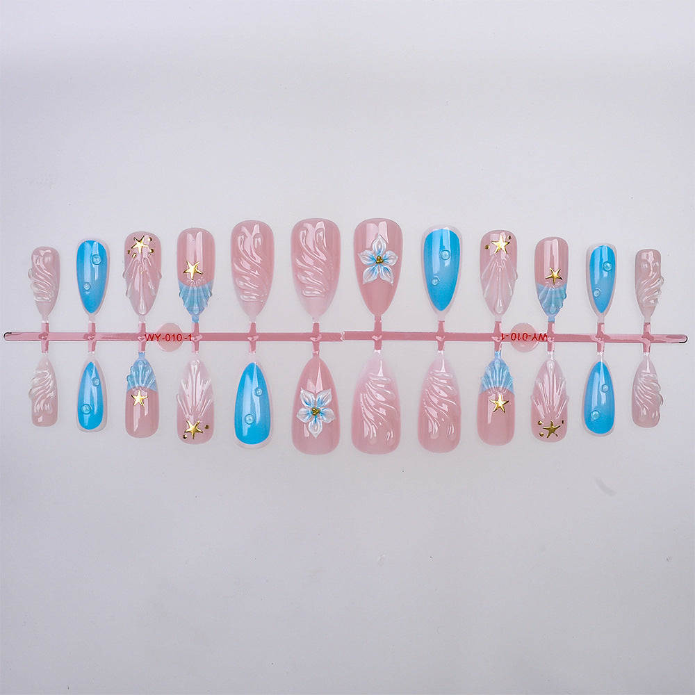 Decorative Press-On Nail Art Set Bowlift