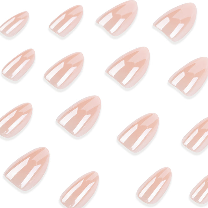 Nail extensions with elegant gloss finish Bowlift