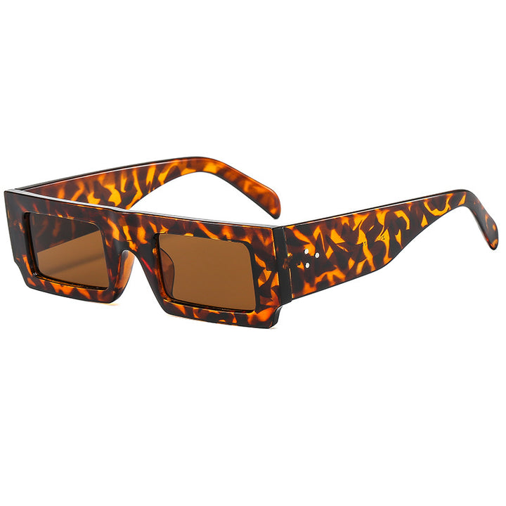 Ladies statement sunglasses with square frame and futuristic design Bowlift