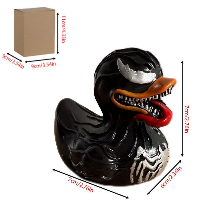 Funny Decor Rubber Duck with Sprinkles Bowlift