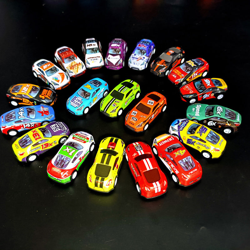 Miniature Pull-Back Racing Car Collection Bowlift