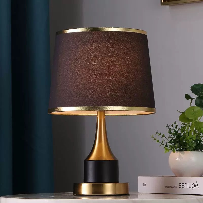 Elegant Metallic Table Lamp