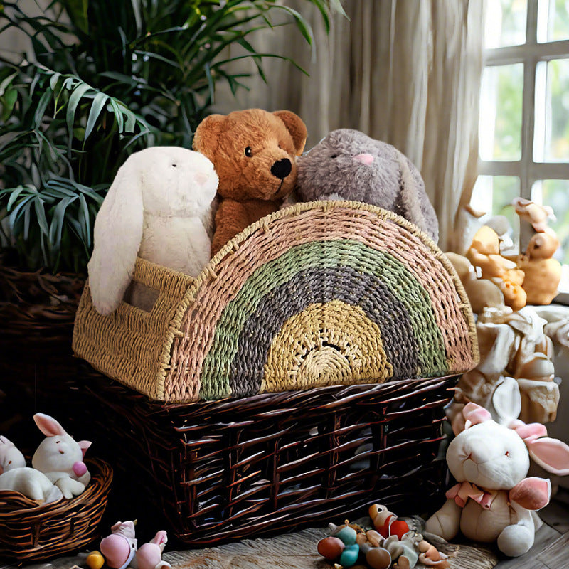 Creative storage basket in rainbow design Bowlift