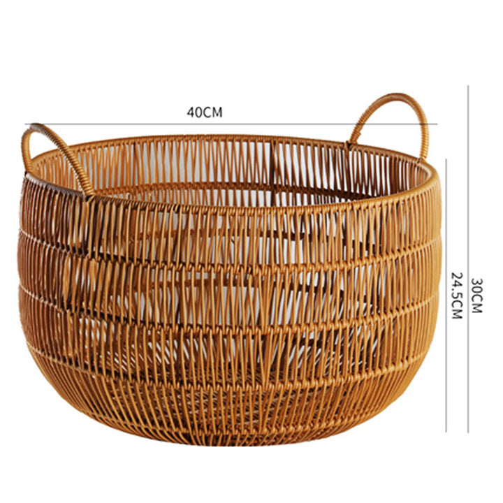 Ladies Braided Basket for Stylish Storage Bowlift