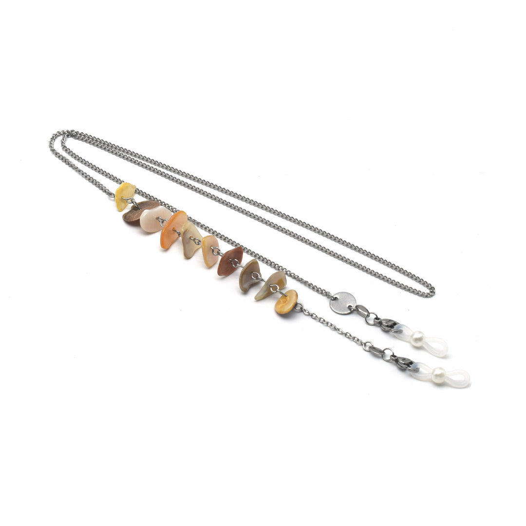 Artistic Beaded Eyewear Chain Bowlift