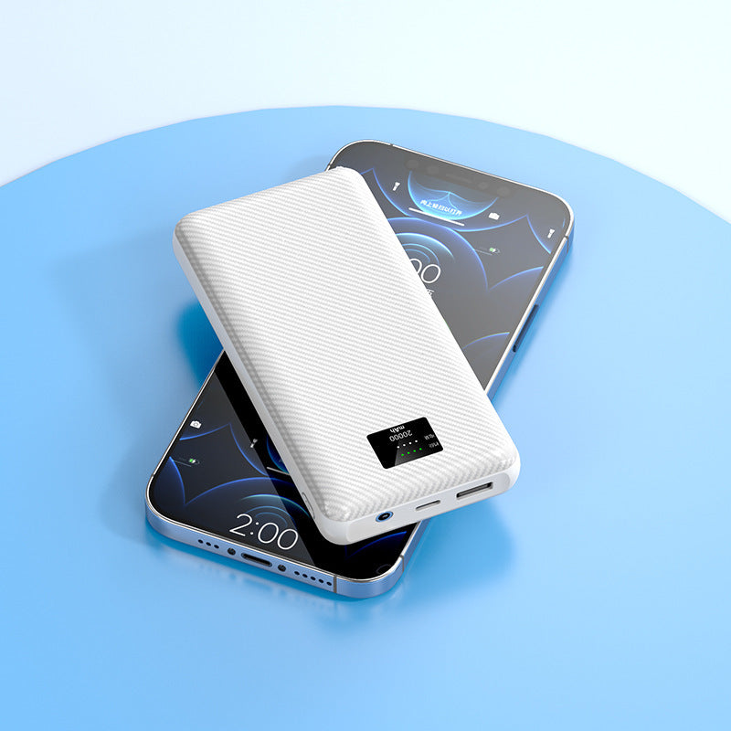 Portable power bank with intuitive LED charge level indicator Bowlift