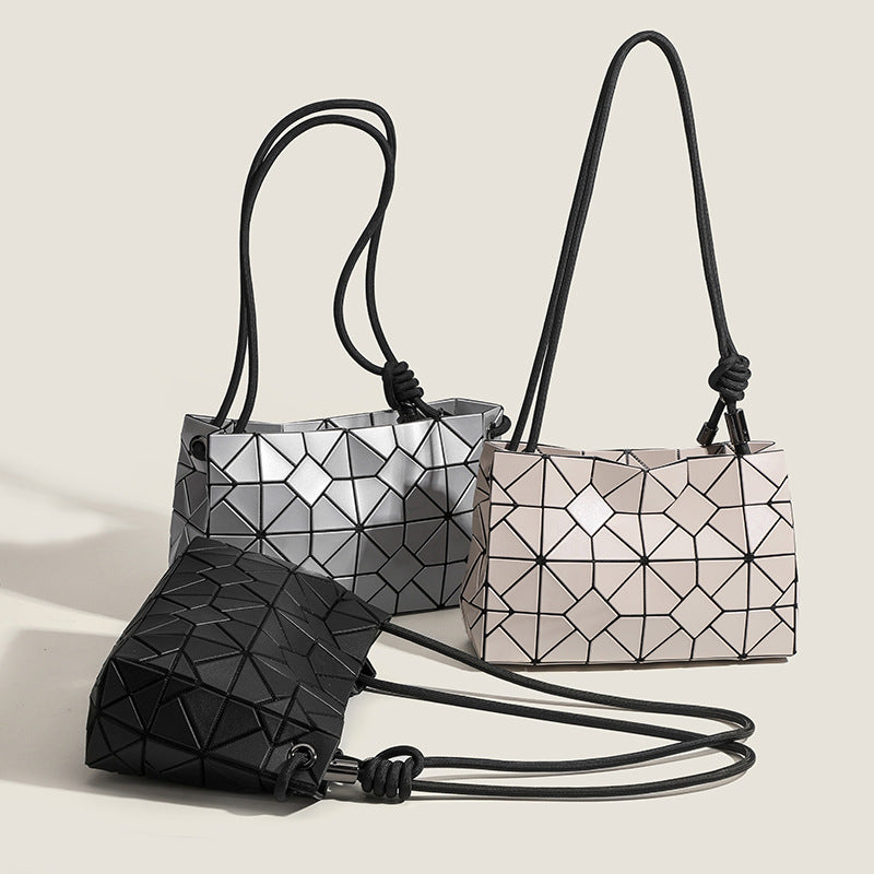 Stylish Geometric Design Handbag