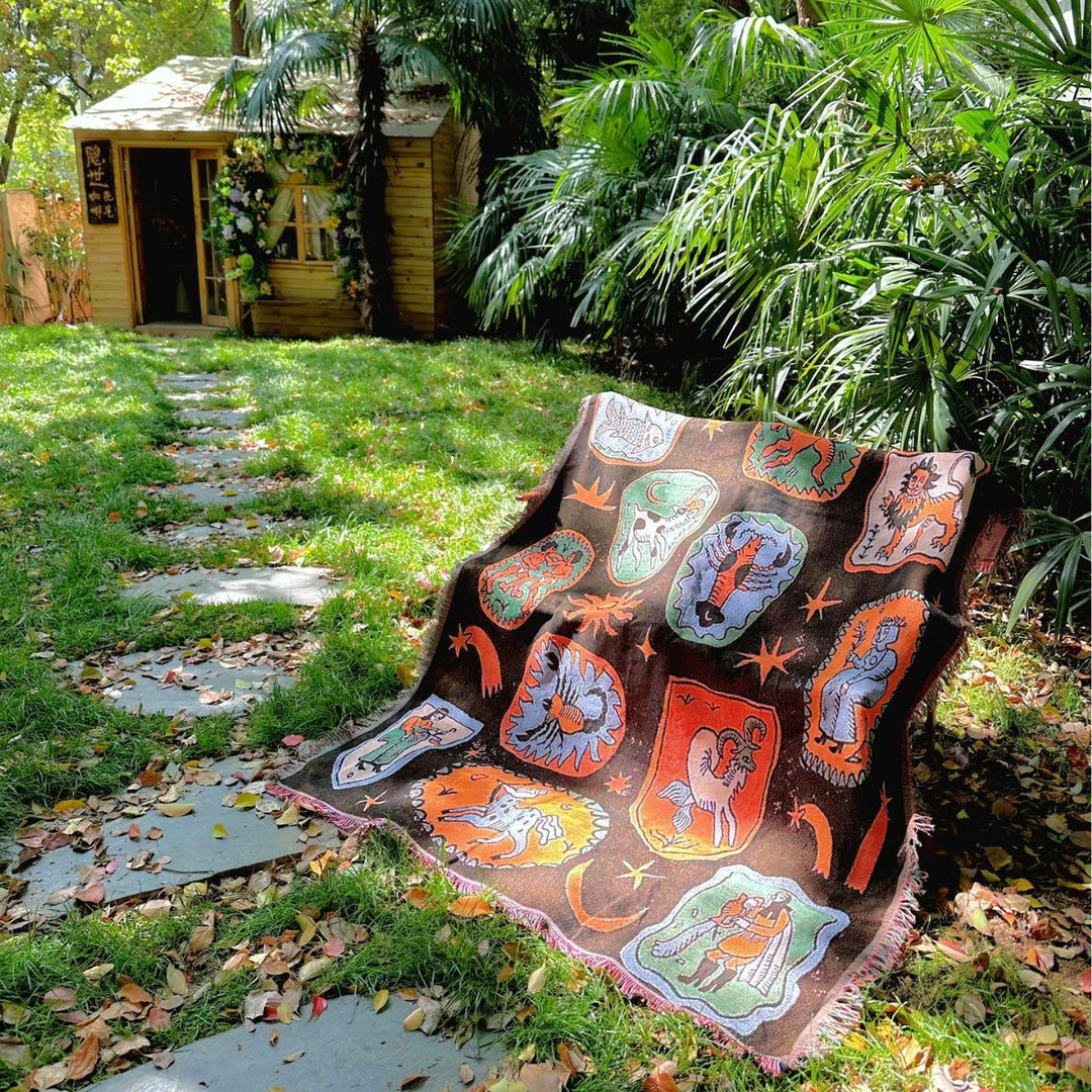 Artistic Tapestry Throw Blanket
