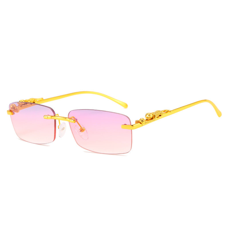 Women's fashionable sunglasses with ornate decorations Bowlift