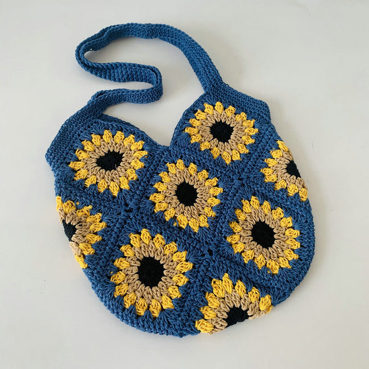 Handmade Crocheted Shoulder Bag Bowlift