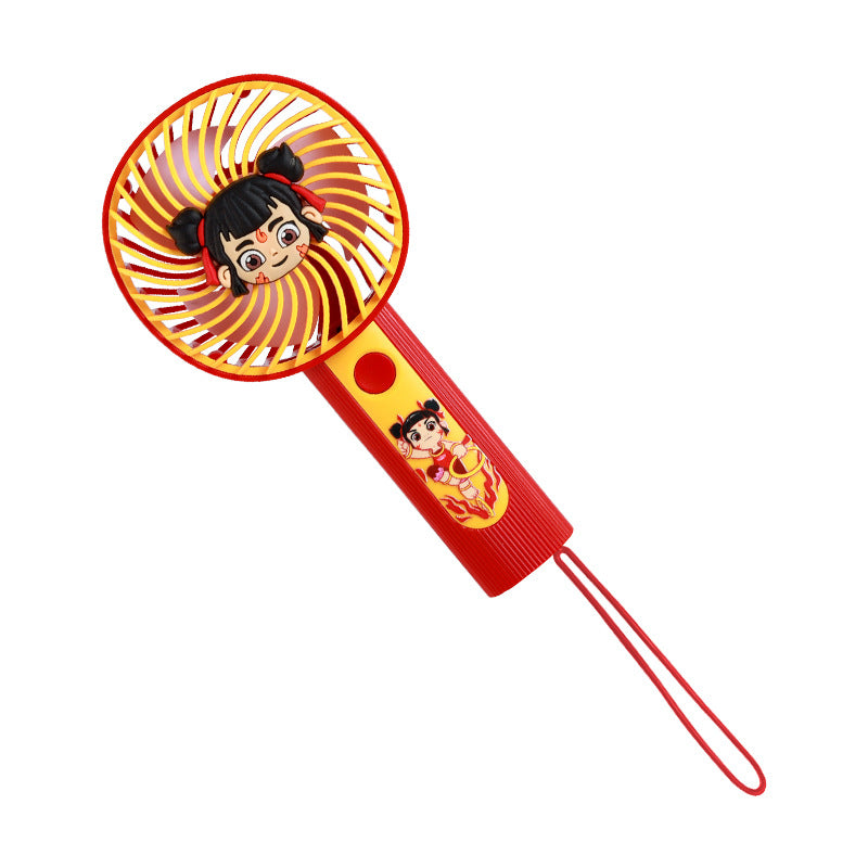 Ladies portable hand fan in playful design Bowlift